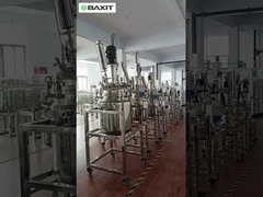 Reator de aço inoxidável de dupla camada