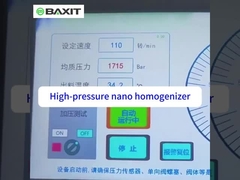 Homogeneizador nano de alta pressão