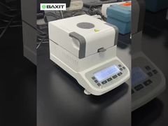 Medidor da umidade do halogênio