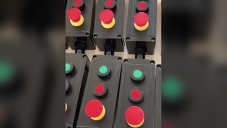 Caixa de botões à prova de explosão e resistente à corrosão