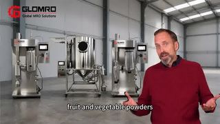Secador por pulverização | Equipamento universal para fabricação de pólvora multissetorial