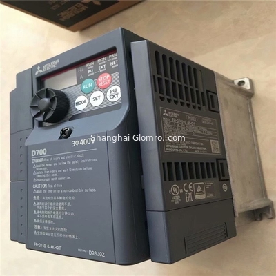 0.4KW 1.2A Mitsubishi Frequency Converter 3PH AC380V 50Hz FR-D740-0.4K-CHT