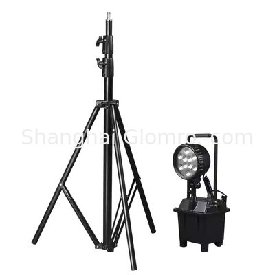 30/35W IP66 Mobile Explosion Proof Work Light Full Set With 2.8m Tripod Industrial Control Hazardous Area Safety Indicator Lamp