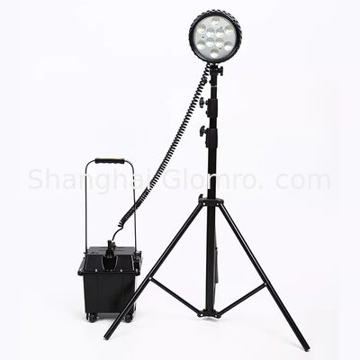 30/35W IP66 Mobile Explosion Proof Work Light Full Set With 2.8m Tripod Industrial Control Hazardous Area Safety Indicator Lamp