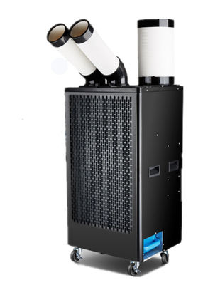 Compact Portable Spot Coolers Black Color For Outdoor Sports Venues