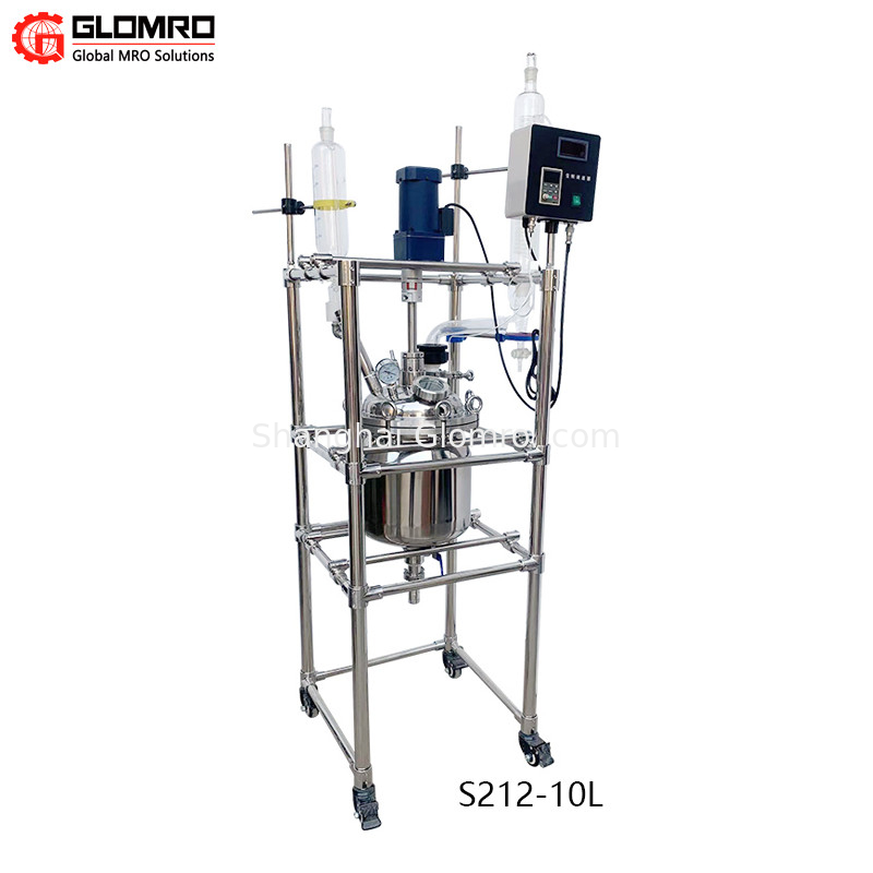 High Temperature Laboratory Distillation Reaction Kettle Stirring Heating 3L