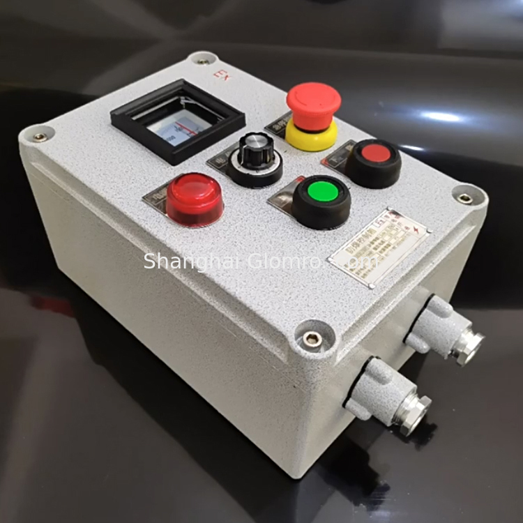 ATEX Approved Hazardous Place Explosion Proof Emergency Stop Push Button Box Explosion Proof Operation Column