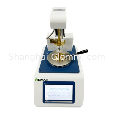 Máquina de ensaio automático de pontos de flash de copo fechado ASTM D93