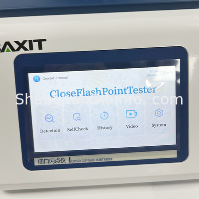 Testador Automático BXT-BS ASTM D93 para Ponto de Fulgor em Copo Fechado
