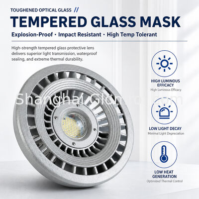 Luminária LED Redonda à Prova de Explosão de 20W~120W IP66 Industrial Anticorrosiva Resistente a Explosão